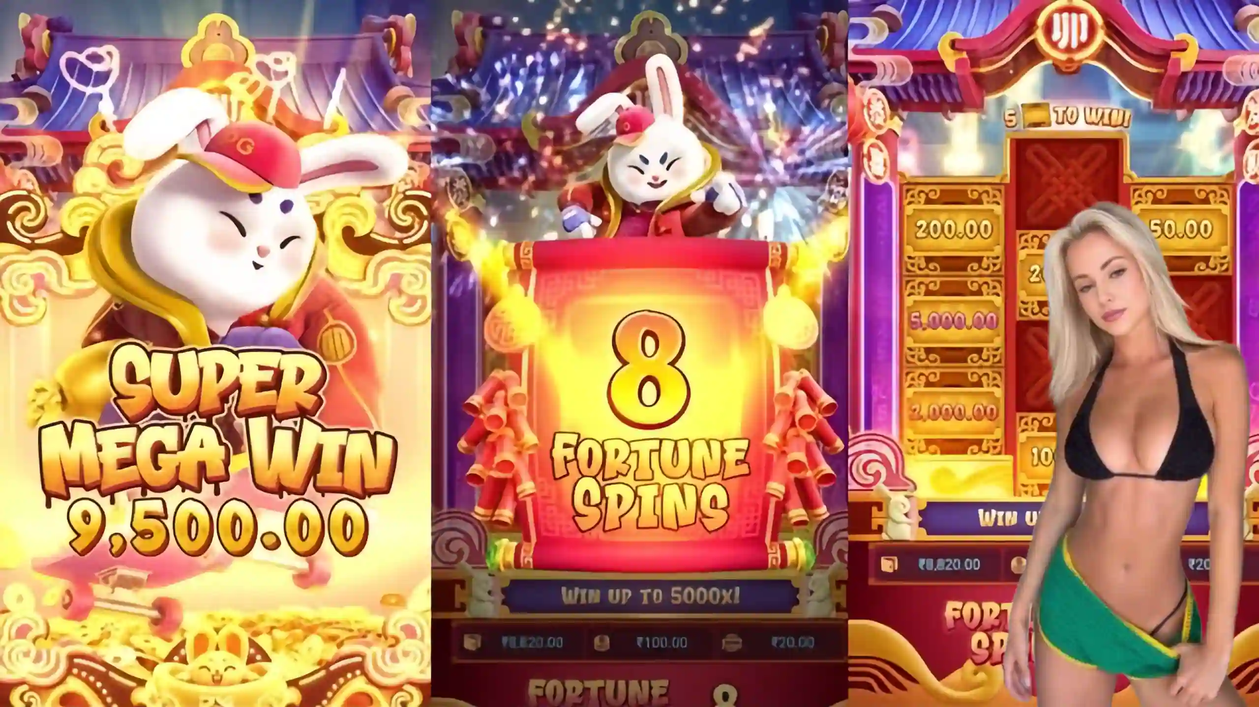 Wild Expansivo Fortune Rabbit 588brl - Coelho Dourado que Expande